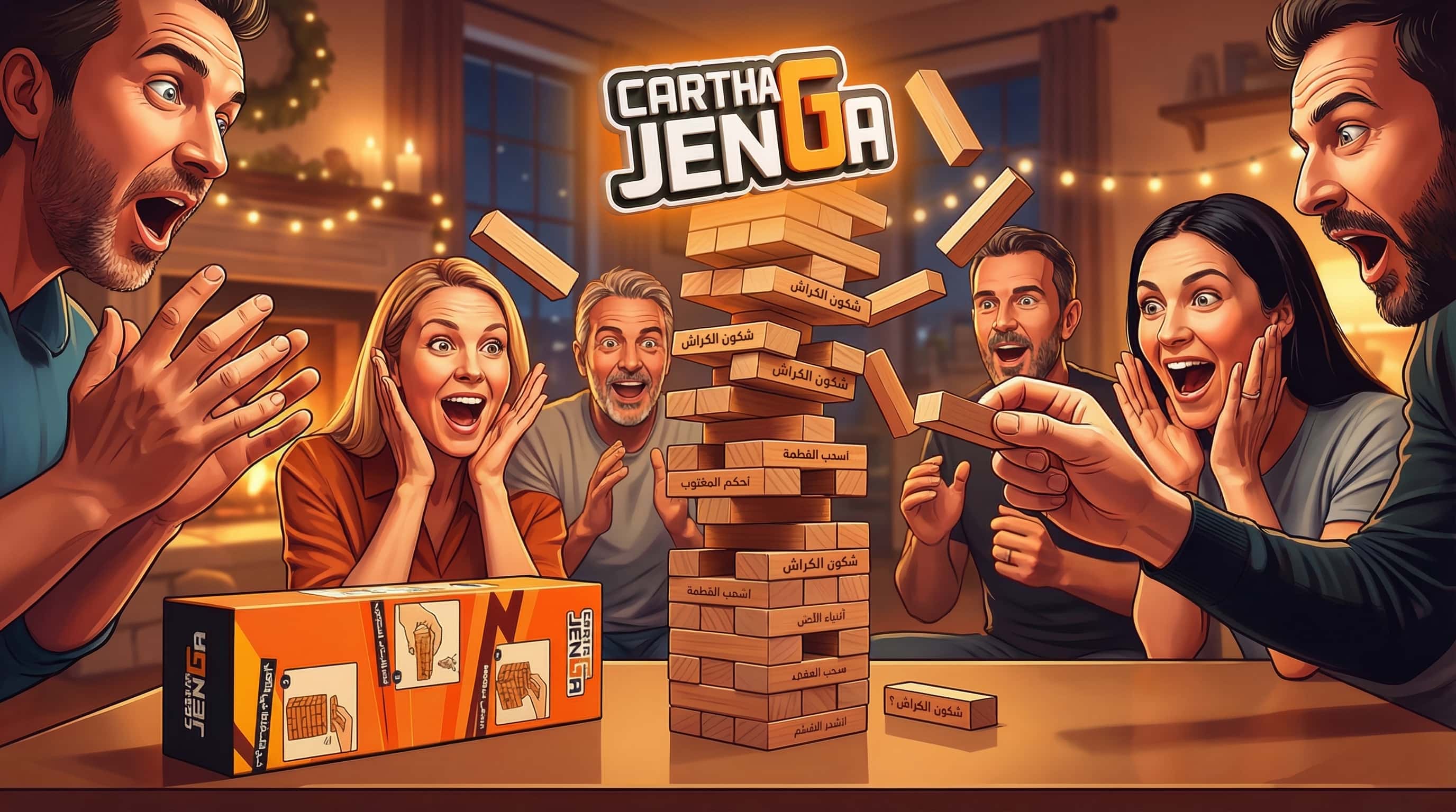 Firas Jday's Carthajenga: E-commerce Landing Page for Tunisia's #1 Party Game project featuring E-commerce & Marketing development