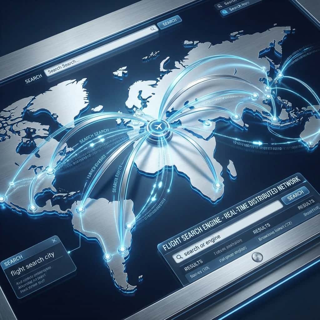 Firas Jday's Flight Search Engine: Multi-GDS Real-Time Booking Platform project featuring Travel & Backend Systems development