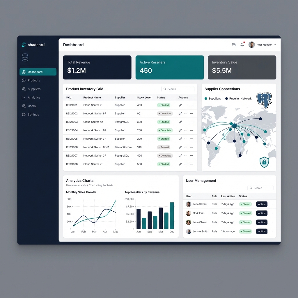 Firas Jday's Day Resellers: B2B Product Sourcing & Inventory Management project featuring E-commerce & Enterprise development
